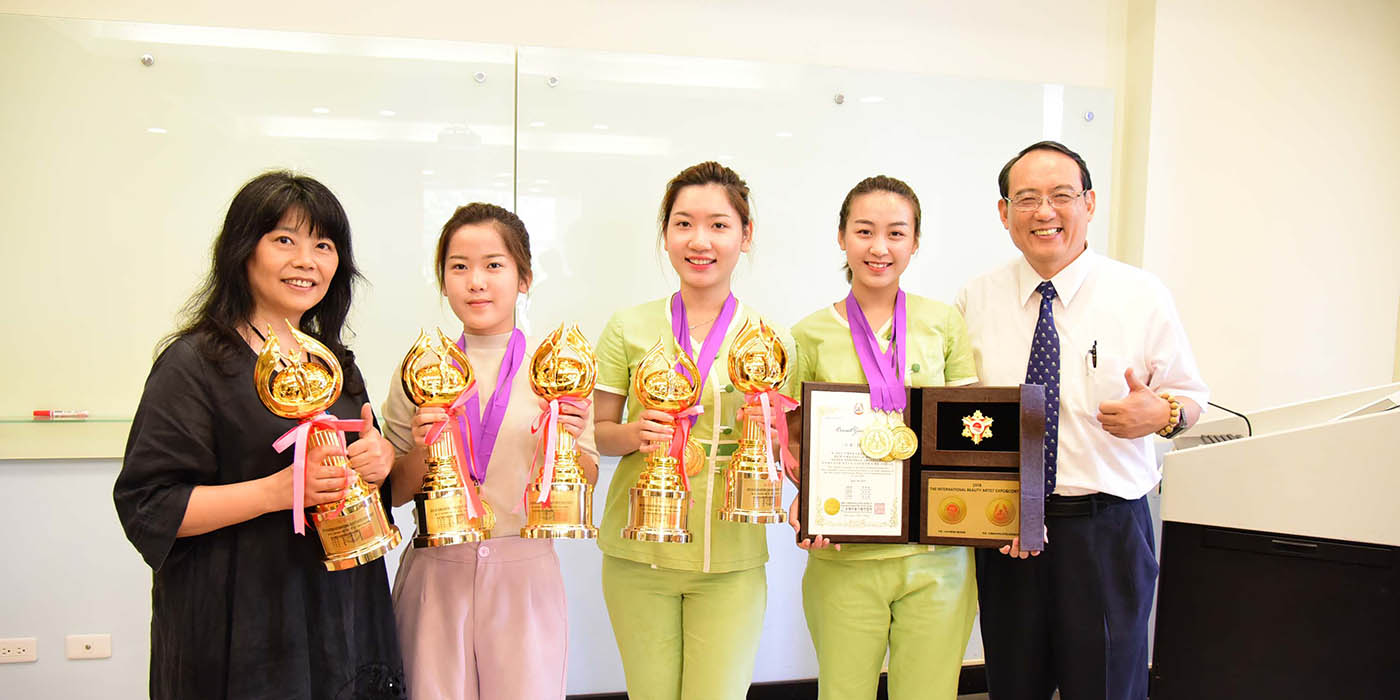 韓國2018年國際美容藝術大賽獨得三冠王