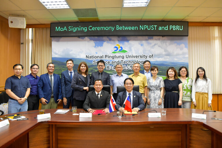 泰國碧武里皇家大學（Phetchaburi Rajabhat University, PBRU）自2012年與本校締結為姊妹校，雙方維持良好互動及國際交流