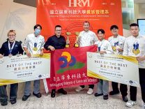 餐旅管理系參加「第八屆TCAC台灣國際廚藝美食挑戰賽」奪下3面金牌、3面銀牌、4面銅牌及2項佳作共計12面獎牌的佳績
